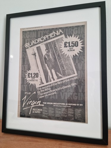 Quadrophenia original framed - quadrophenia,