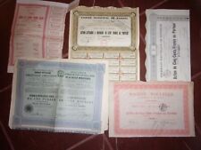 Lot of 50 shares - RUSSIA CHAMONIX EXPLOSIVE BANDOL etc