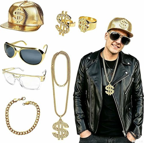 Men hip hop costume 80s - hop,