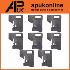 8x Cast Front Suitcase Weight