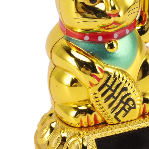 Lucky cat decoration - cat, waving