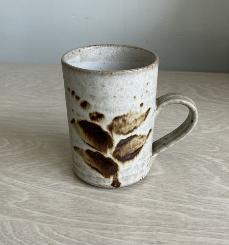 Vintage studio pottery - mug,