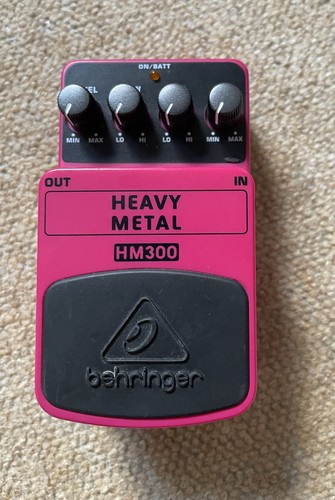 Behringer hm300 heavy metal - behringer,