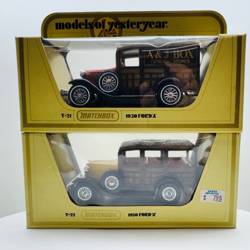 Matchbox models yesteryear - models,