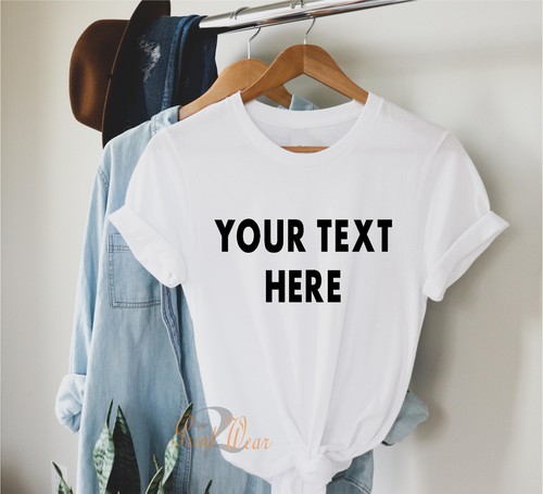 Custom printed shirt unisex - t,