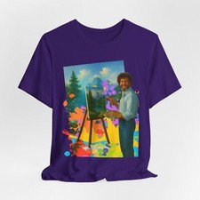 Bob Ross Inspired Unisex Tee