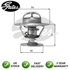 Thermostat Coolant Gates Fits VW Transporter Golf Porsche 944 968 Ford Granada