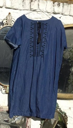 Womens denim tunic - womens,