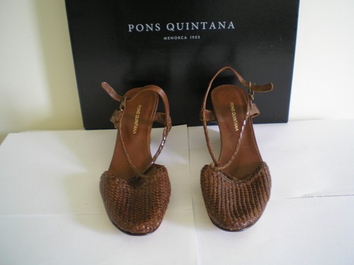 Pons quintana brown - brown, sandals