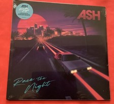 ASH RACE THE NIGHT LTD ED. TRANSPARENT CURACAO  COLOURED VINYL  MINT IN STOCK