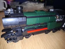 Chinese LEGO Job Lot City Rail Steam Train, Coach and 4 Wagons
