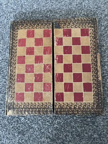 Victorian faux book chess - victorian,