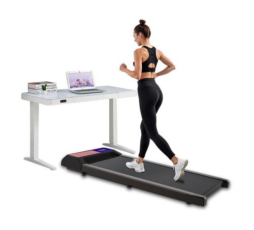 Treadmill under desk with - under,