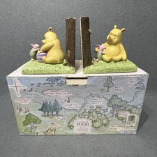 Classic Pooh Winnie the Pooh Piglet Bookends Nursery Decor Disney Collectible