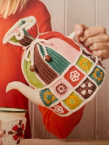 Fab retro kitsch teapot cosy - kitsch, cosy-