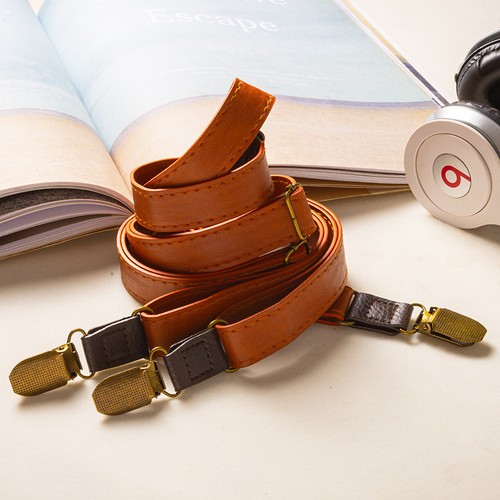 Retro leather braces - retro,