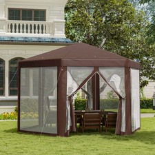 Hexagonal Outdoor Party Tent