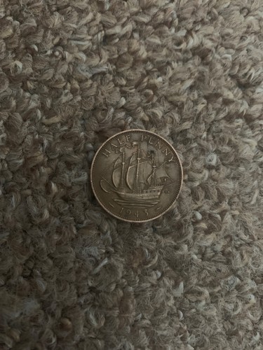 1943 half penny