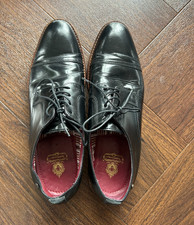 Shiny black men’s shoes,