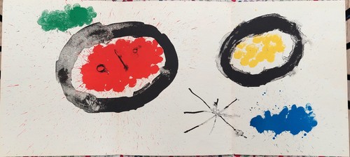 Joan miro original - original, lithograph