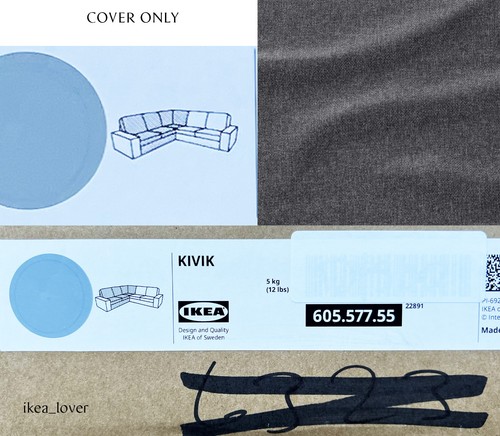 Ikea kivik cover for - cover, corner