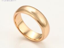 9K Gold Filled Lady Men 3 - 6mm Plain Ring Wedding Birthday Evening Prom R/9126