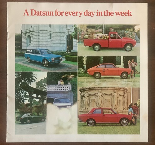 1972 datsun full - full, line