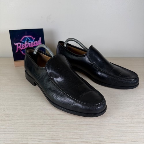 Barker men black leather - black,