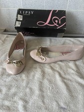 Lipsy Pixie Nude Flat Shoes