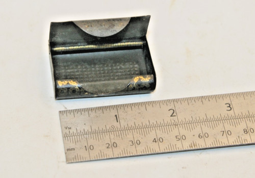 Vintage hinged vesta case - vintage,