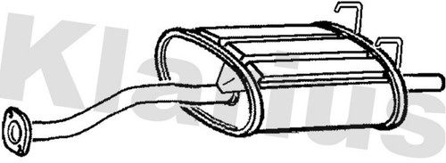 Klarius ha249h muffler - ha249h, exhaust