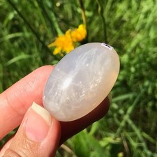 Blue rose quartz - blue, shiva