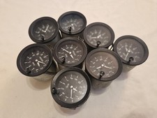 Classic Car Smiths 50mm Transistor Negative earth Dash Time clocks x 8 job lot