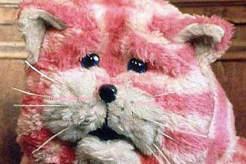 Sticker bagpuss retro tv - -,