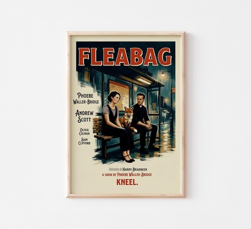 Fleabag bus stop rain fox - fleabag,