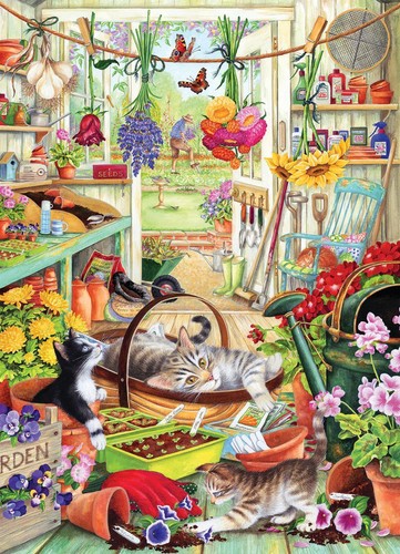 Cobble hill potting - hill, shed
