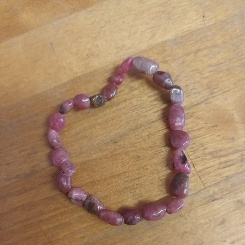 4mm 6mm rhodochrosite nugget - rhodochrosite,