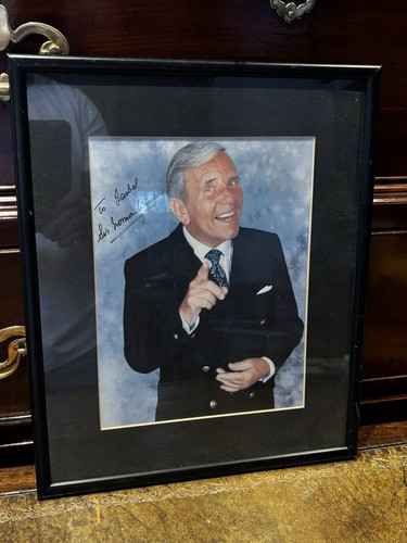 Norman wisdom signed picture - wisdom,