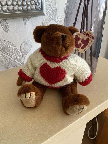 Vintage jointed beanie bear - jointed, ty