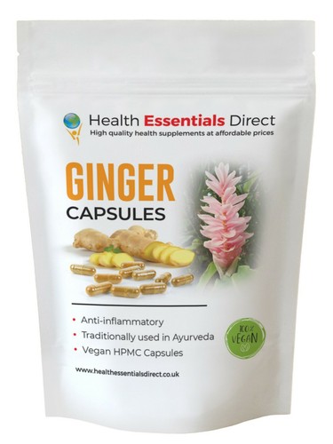 Pure ginger root capsules - pure,