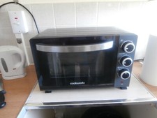 cookworks electric table top oven working  includes single hot plate