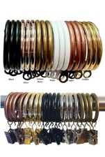 Metal Curtain Rings with Clips