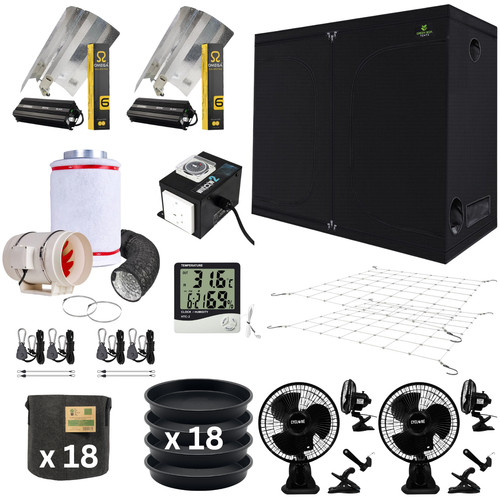 Complete indoor grow tent - tent, kit