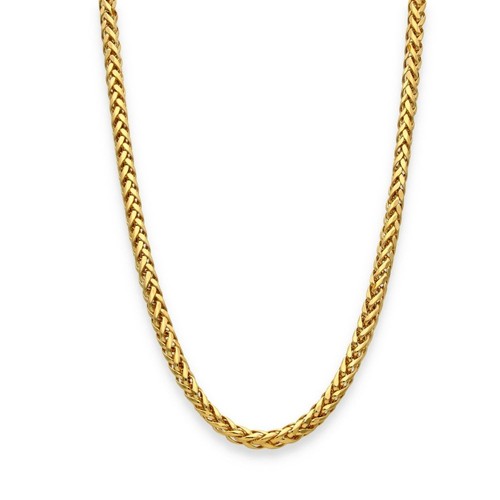 9ct yellow gold hollow spiga - yellow,