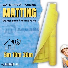 Decoupling Uncoupling Anti-crack Waterproof Tanking Membrane Matting 5m - 60m