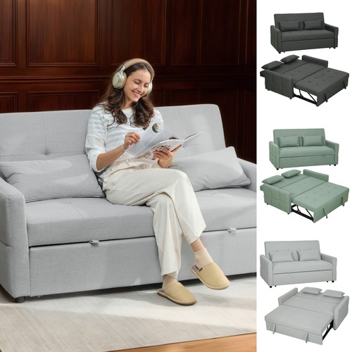 Seater sofa bed - with, pull