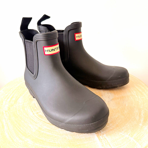Hunter black waterproof rubber - hunter,
