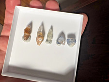 Sapphire crystals, set of 4