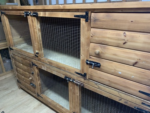 Large double storey rabbit - large,