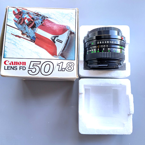 Canon 50mm 8 - fd,